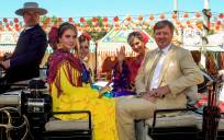 Los Reyes de Holanda celebran 20 años relación en la Feria de Sevilla, donde se conocieron