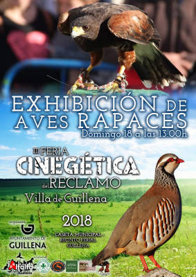 17 Y 18 de noviembre, III Feria cinegética del reclamo Villa de Guillena en la caseta municipal