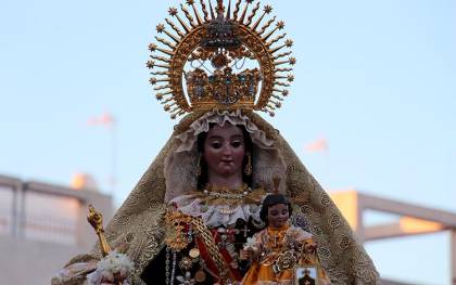La Virgen del Carmen procesionó por su festividad en Dos Hermanas