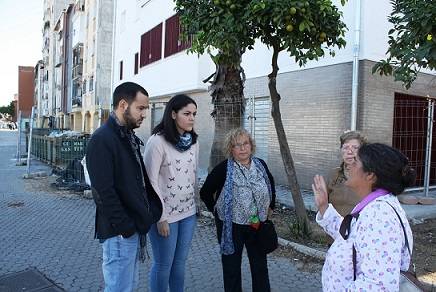 IU denuncia la decisión del PSOE de construir la comisaría del Polígono Sur fuera del barrio