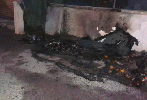 Cenizas de chimeneas mal apagadas provocan incendios en contenedores de El Saucejo