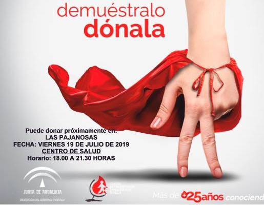 Jornada de donación de sangre en La Pajanosas