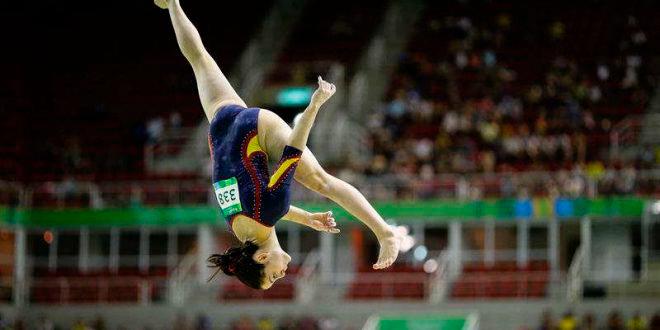 Ana Pérez, campeona de España de gimnasia artística, y olímpico en Río 2016, ejemplo para los nuevos talentos. / El Correo.