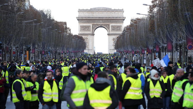 Más de 700 detenidos en París en nuevas protestas de los ‘chalecos amarillos’