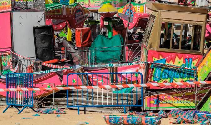 Dada de alta la menor herida en el accidente de la Feria de La Rinconada