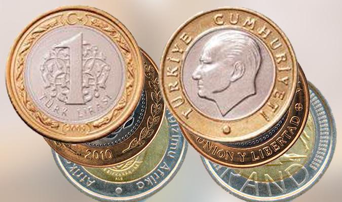 Monedas que pueden pasar por uno y dos euros de fuera de Europa. / El Correo