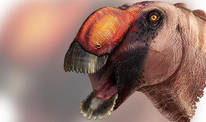 La nueva especie de dinosaurio. / ICRA ART/ Albert Prieto-Márquez