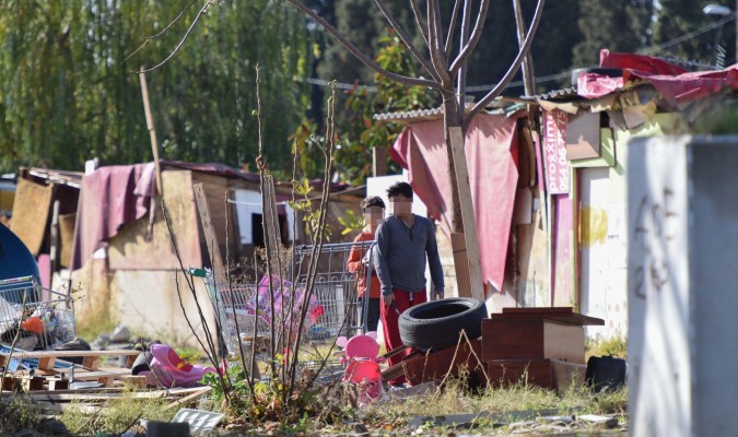 Una imagen del asentamiento chabolista de El Vacie. Foto: Jesús Barrera
