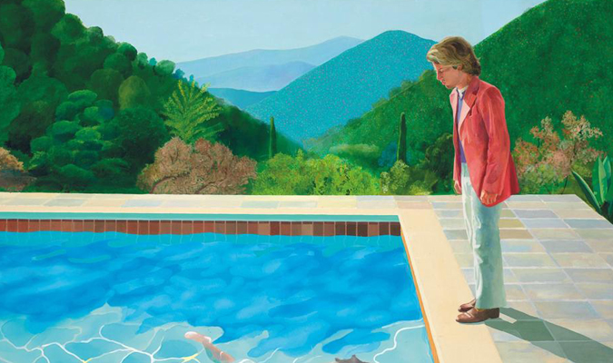  Retrato de un artista (piscina con dos figuras)’, de David Hockney. / El Correo 