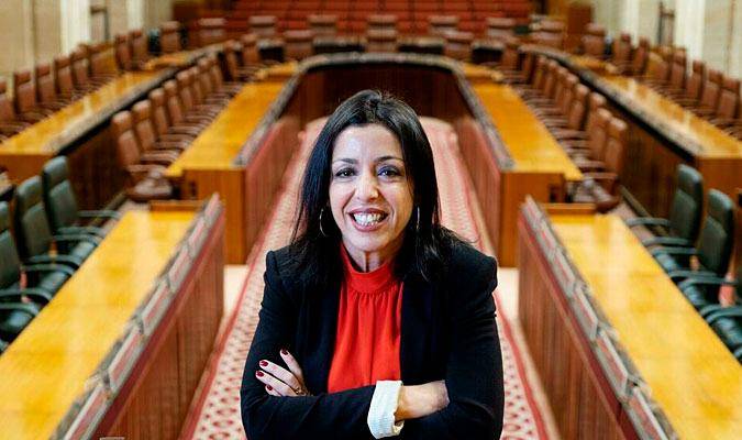 Marta Bosquet, presidenta del Parlamento andaluz. / EFE