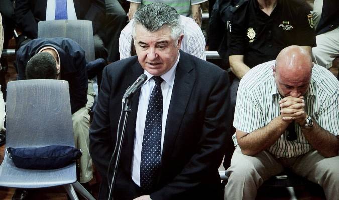 Juan Antonio Roca, durante una sesión del juicio en julio de 2012. / Efe