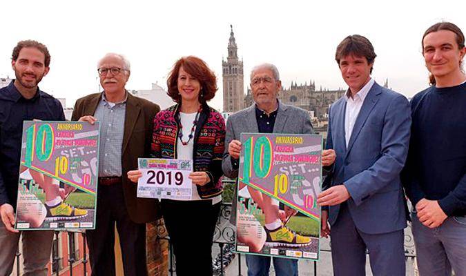 Presentación de la décima edición de la Carrera Popular Victoria Domínguez Cerrato. / El Correo