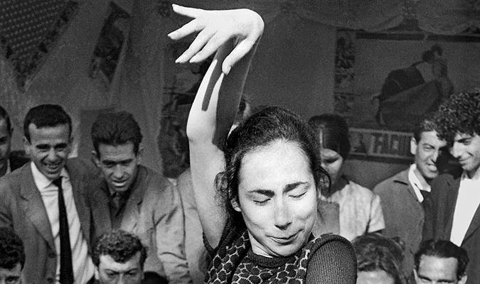 Cristina Hoyos en la Feria de Sevilla de 1967. / El Correo