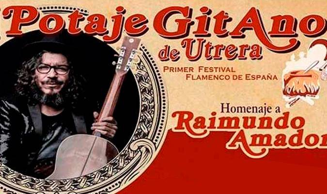 Cartel de lujo para el LXIII Potaje Gitano de Utrera que rendirá homenaje a Raimundo Amador
