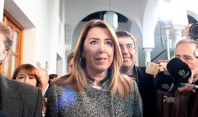 Susana Díaz dice que lo conseguido el 28F «está en peligro» con el Gobierno andaluz