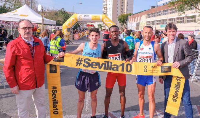 La carrera popular Nervión-San Pablo reúne a 9.500 corredores