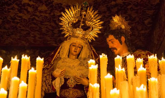 La Virgen del Mayor Dolor y Traspaso de la Hermandad del Gran Poder. / El Correo