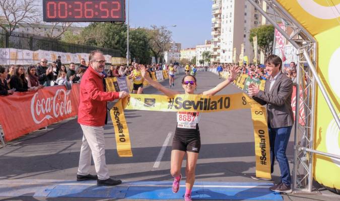 La carrera popular Nervión-San Pablo reúne a 9.500 corredores