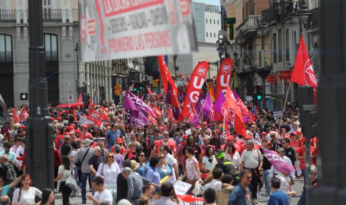 Miles de personas exigen en Andalucía un «giro social» al futuro Gobierno