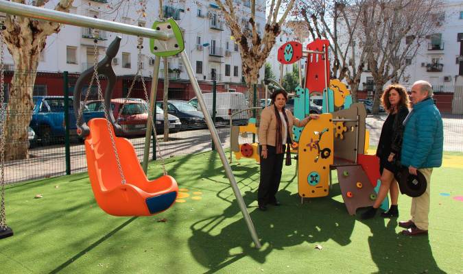 Nuevo parque infantil para los vecinos del Tardón
