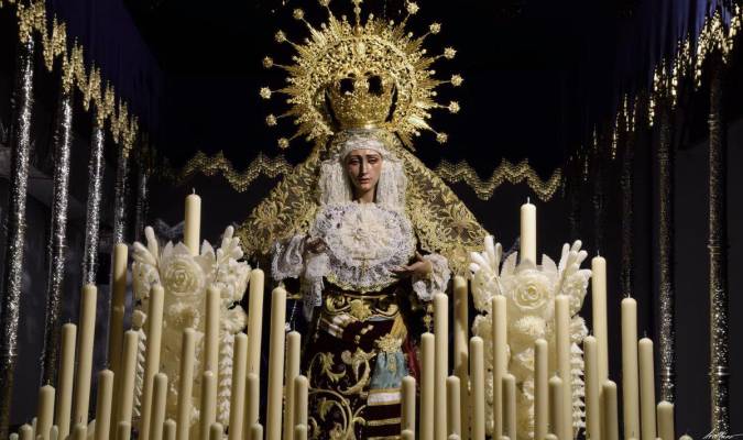 La Virgen del Dulce Nombre del barrio de Bellavista. 