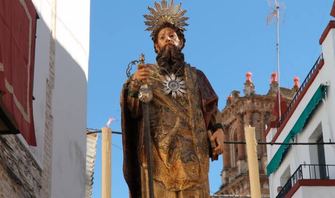 Écija renueva un año más el voto de fidelidad al patrón San Pablo