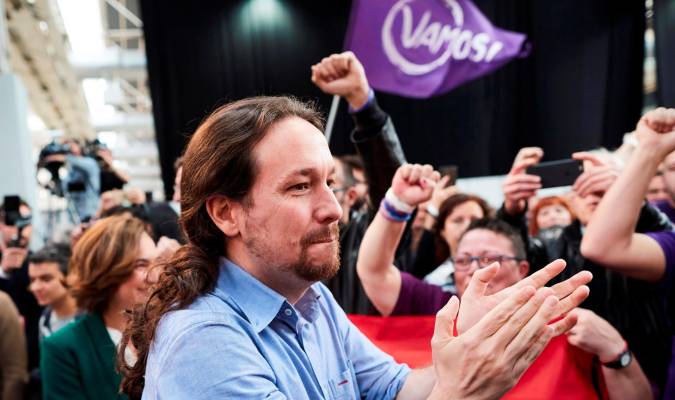 El candidato de Unidas Podemos a la Presidencia del Gobierno, Pablo Iglesias. EFE/Alejandro García