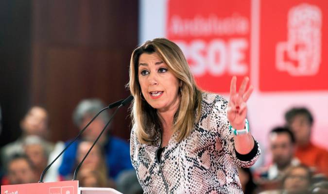 Susana Díaz: «No se pueden quedar en casa porque corremos el riesgo de que pase como en Andalucía»