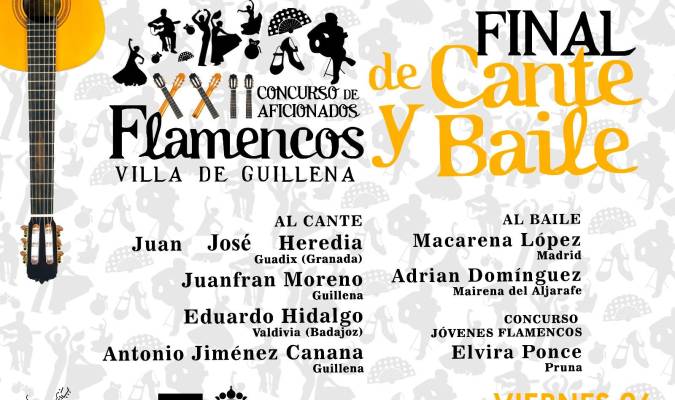 Viernes 26 de abril, gran final del XXII Concurso de Aficionados Flamencos en la peña la Rivera de Guillena