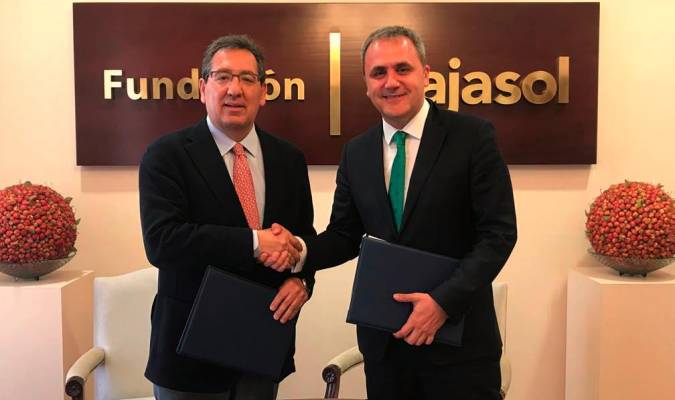 Fundación Cajasol y Fundación Aro mantienen su compromiso con las escuelas de baloncesto