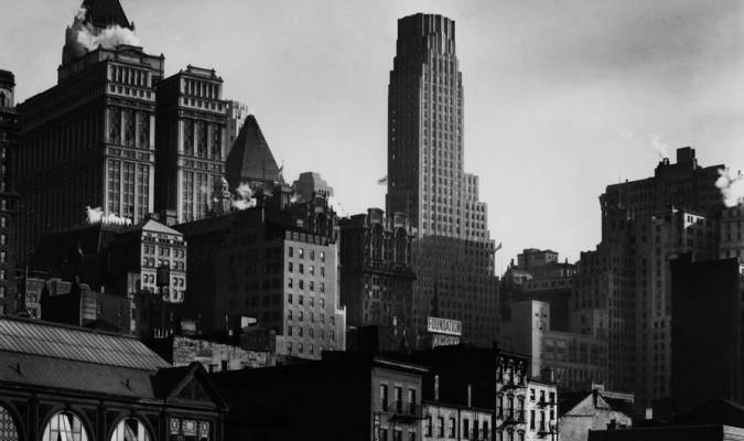 <p>West Street, 1932 </p><p>International Center of Photography Purchase, with funds provided by the National Endowment for the Arts and the Lois and Bruce Zenkel Purchase Fund, 1983 (388.1983) </p><p>© Getty Images/Berenice Abbott</p>