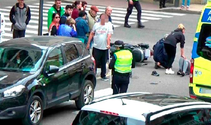 Un menor atropellado en Jerez por un motorista que invadió la acera / Imagen :Archivo El Correo de Andalucía