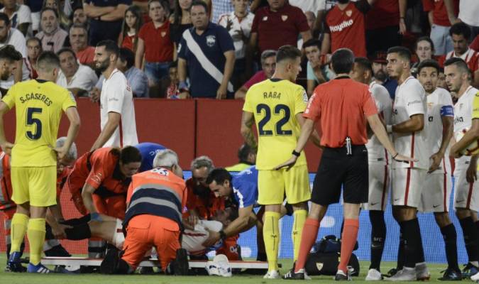 El Sevilla mantiene el pulso pese a sufrir 5 lesiones óseas en un trimestre