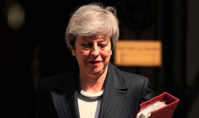 La primera ministra británica, Theresa May. / EFE