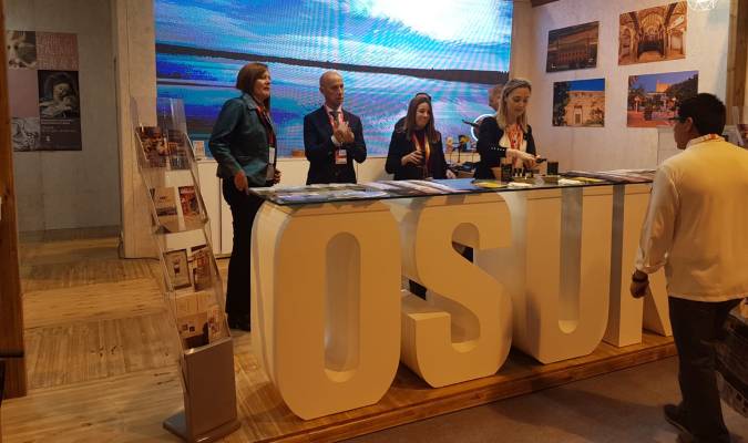 El potencial turístico de Osuna se promociona esta semana en Fitur