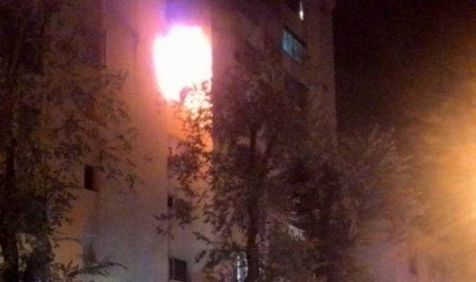 Tres afectados por inhalación de humos en un incendio en Nervión