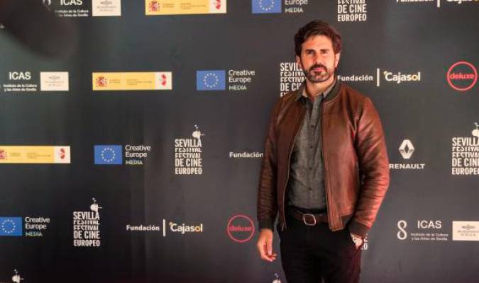 El realizador argentino Hernán Zin en el Festival de Cine Europeo de Sevilla. / El Correo