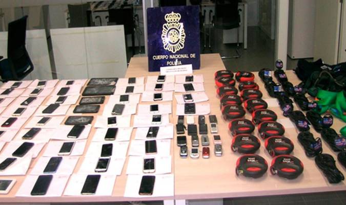 Detenido por comprar teléfonos móviles robados para traficar con ellos