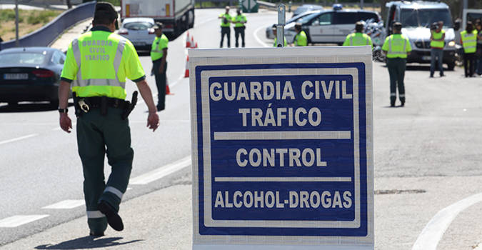 La DGT incrementa desde este lunes los controles de alcohol y drogas