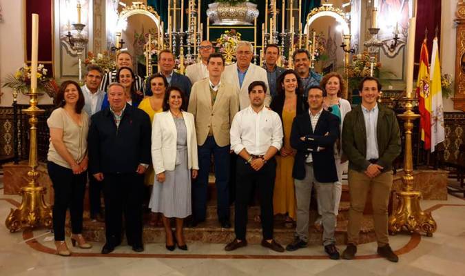 Santiago Padilla, nuevo presidente de la hermandad Matriz de Almonte