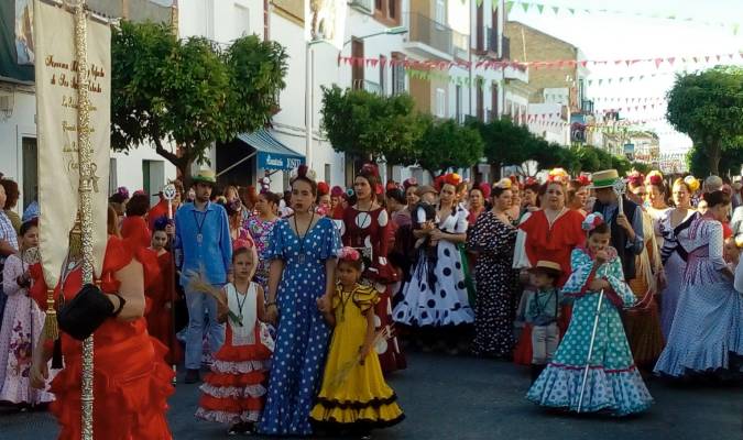 San Isidro viste de color el pueblo de los tomates
