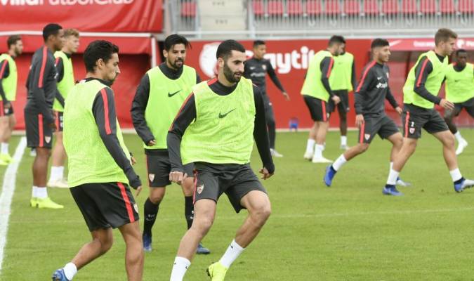 Gonalons entra en una convocatoria mes y medio después de su lesión. / Sevilla FC