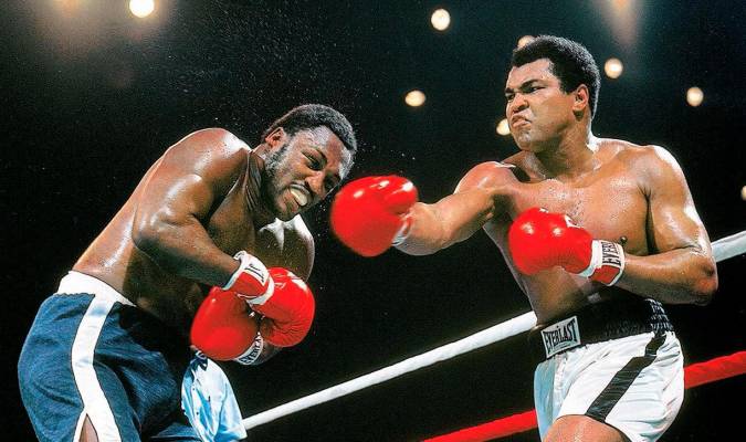 Muhammad Ali Vs. Joe Frazier. / Neil Leifer for Sports Illustrated