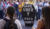 Taxistas andaluces protestan contra los 'Uber Files'