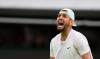 Kyrgios, cuartofinalista en Wimbledon, acusado de maltrato
