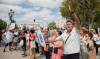 Barrios Hartos lleva su protesta por los cortes de luz a las puertas del Ayuntamiento