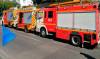 Evacuado un herido tras el incendio en una vivienda en Sevilla