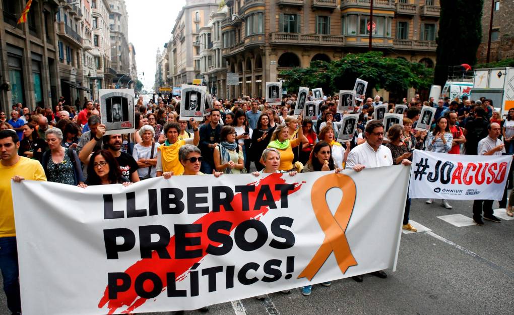 Fotogalería | Así vive Cataluña la sentencia del procés