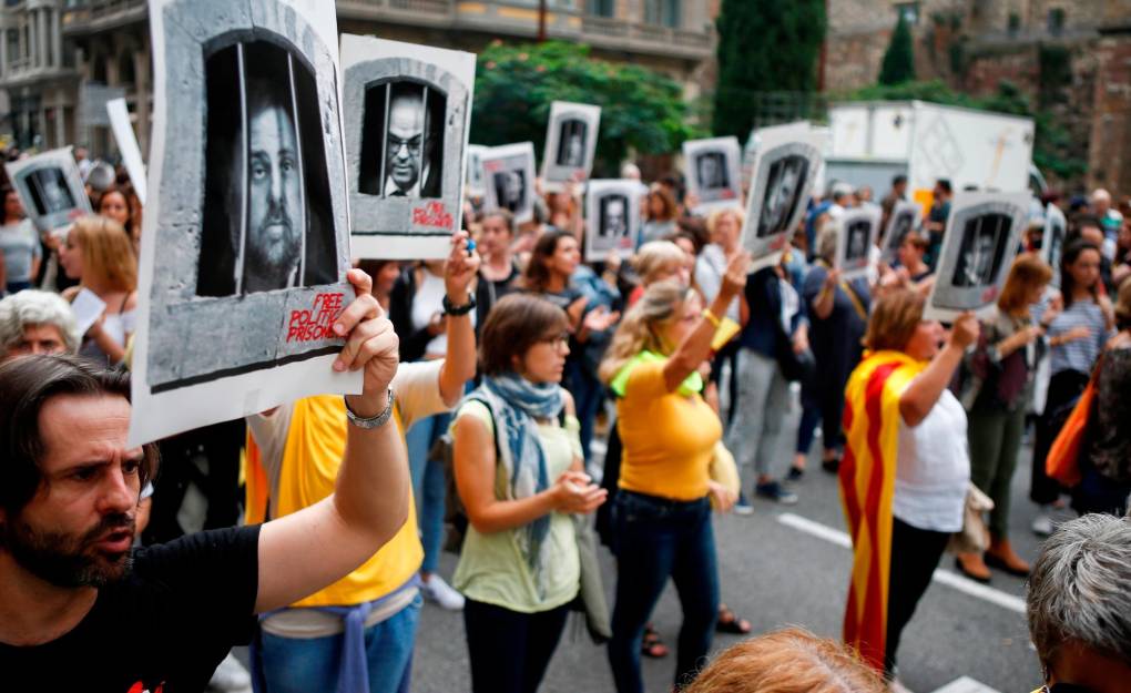 Fotogalería | Así vive Cataluña la sentencia del procés