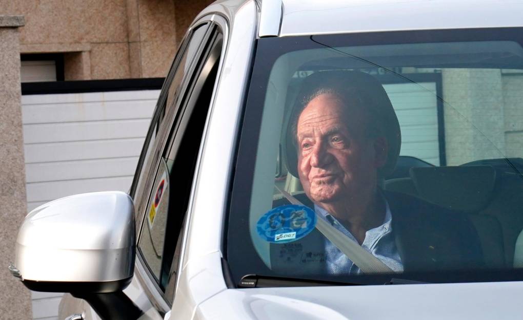 Las imágenes del rey Don Juan Carlos en Galicia